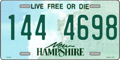 NH license plate 1444698