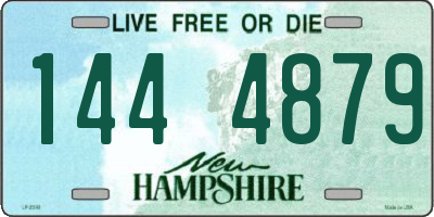 NH license plate 1444879