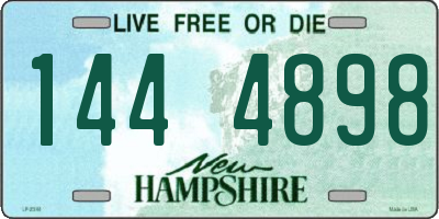 NH license plate 1444898