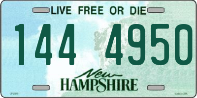 NH license plate 1444950