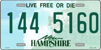 NH license plate 1445160