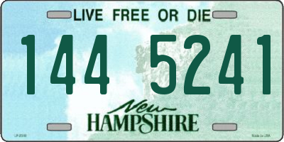 NH license plate 1445241