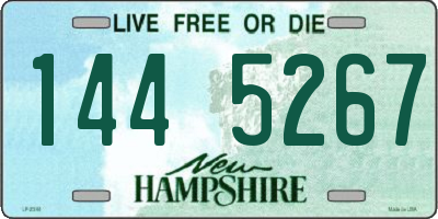 NH license plate 1445267