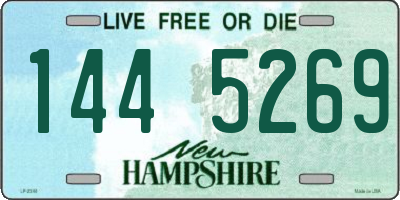 NH license plate 1445269