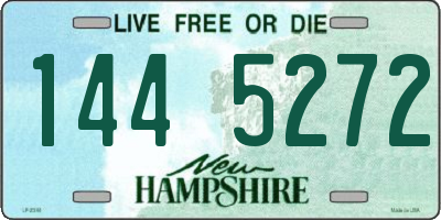 NH license plate 1445272
