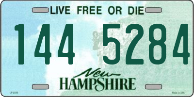 NH license plate 1445284