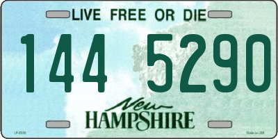 NH license plate 1445290