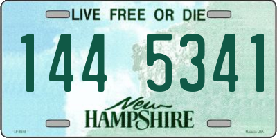 NH license plate 1445341