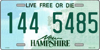 NH license plate 1445485
