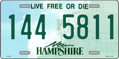 NH license plate 1445811