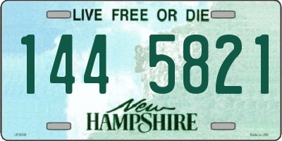 NH license plate 1445821