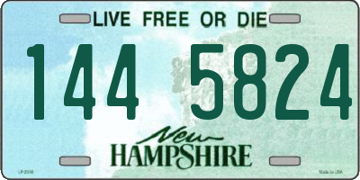 NH license plate 1445824