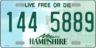 NH license plate 1445889