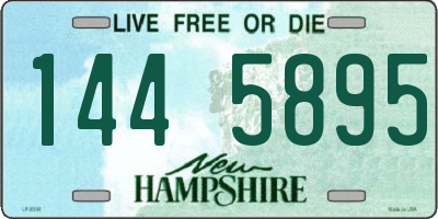 NH license plate 1445895