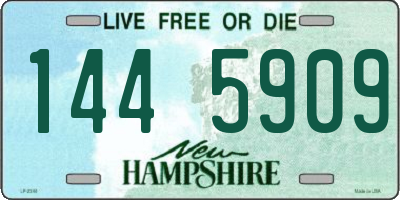 NH license plate 1445909
