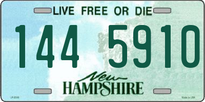 NH license plate 1445910