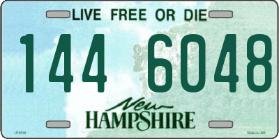 NH license plate 1446048