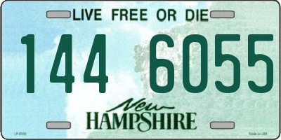 NH license plate 1446055