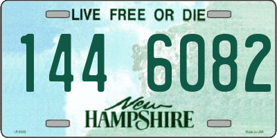 NH license plate 1446082