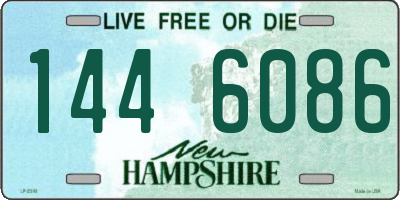 NH license plate 1446086