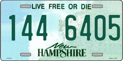 NH license plate 1446405