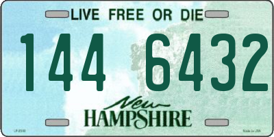 NH license plate 1446432