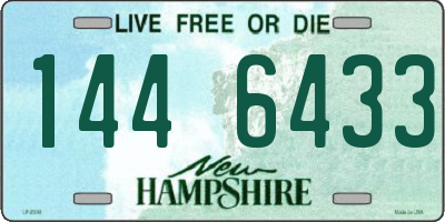 NH license plate 1446433