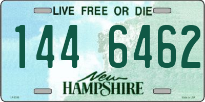 NH license plate 1446462