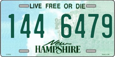 NH license plate 1446479