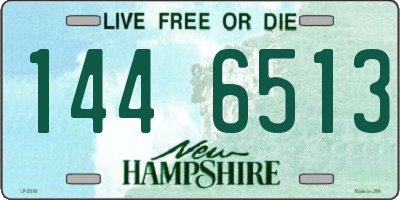 NH license plate 1446513