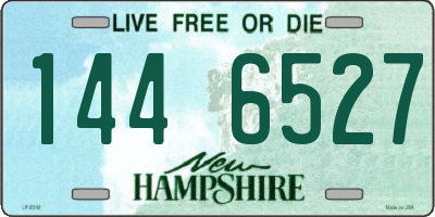 NH license plate 1446527