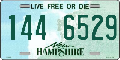 NH license plate 1446529