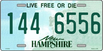 NH license plate 1446556