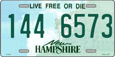 NH license plate 1446573