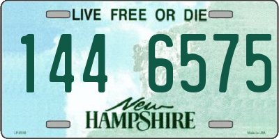 NH license plate 1446575