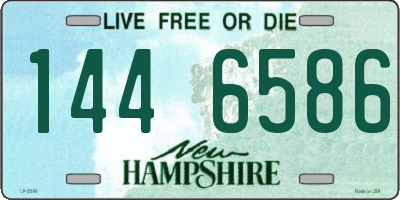 NH license plate 1446586