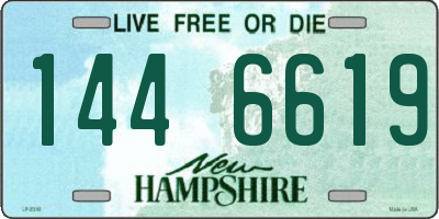 NH license plate 1446619