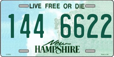 NH license plate 1446622