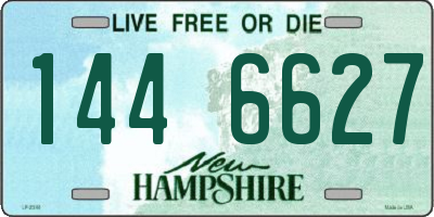 NH license plate 1446627
