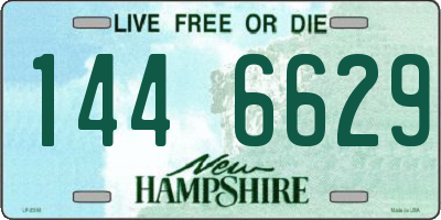 NH license plate 1446629