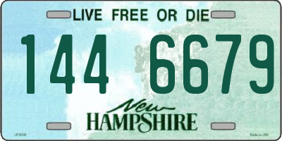 NH license plate 1446679