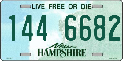 NH license plate 1446682
