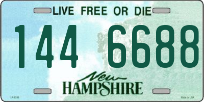 NH license plate 1446688