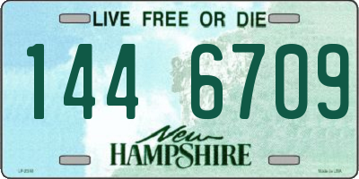 NH license plate 1446709