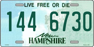 NH license plate 1446730