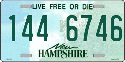 NH license plate 1446746