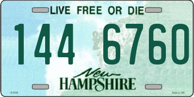 NH license plate 1446760