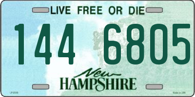 NH license plate 1446805