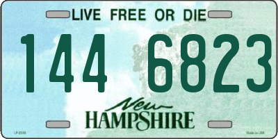 NH license plate 1446823