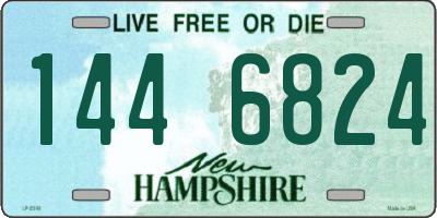 NH license plate 1446824